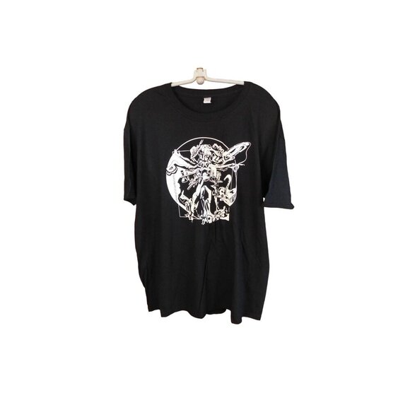 Gilden Other - XL Gilden T shirt Black concept Art Joe MacCarthy. futuristic rollerblade robot